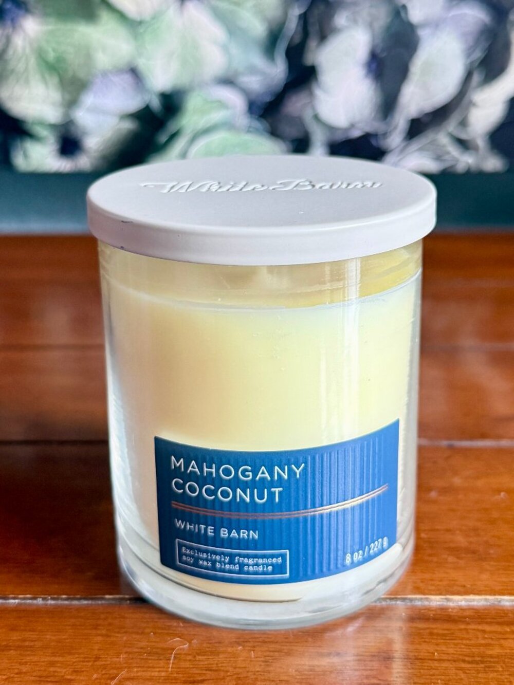NEW MAHOGANY COCONUT Single Wick Candle Bath & Body Works